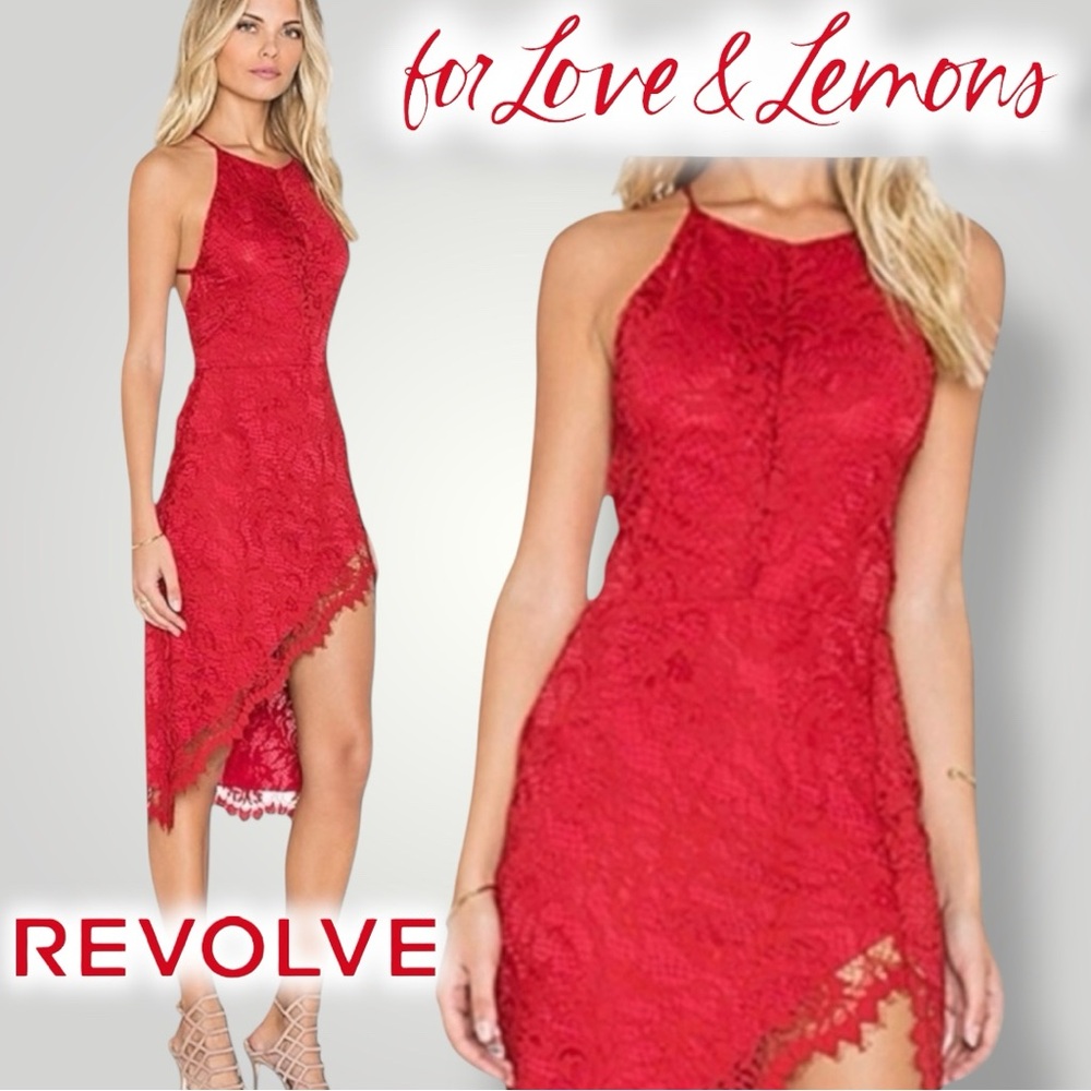 For Love & Lemons x REVOLVE Maui
Waui Lace Dress